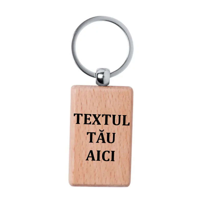 .pelton, breloc din lemn, se poate personaliza